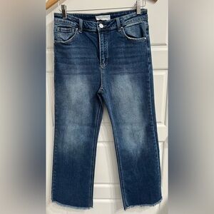 Risen Jeans Dark Blue Denim. LIKE NEW